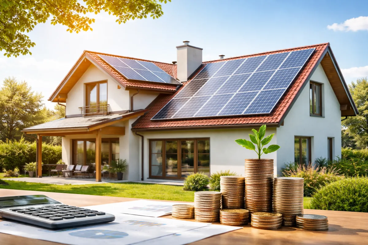 Combien peut-on économiser en utilisant des panneaux solaires sur une maison