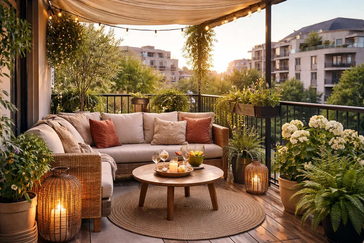 Comment aménager un balcon pour en faire un espace de vie agréable