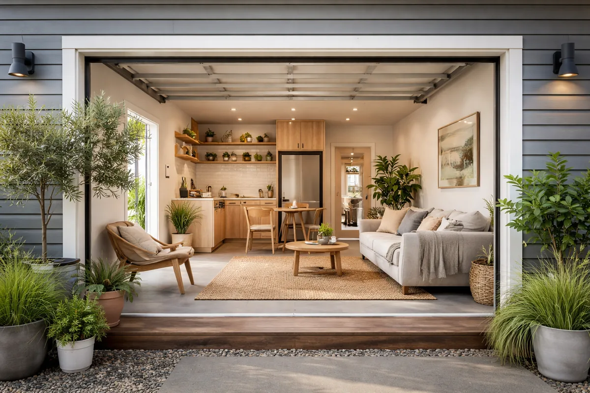 Peut-on transformer un garage en espace habitable sans permis